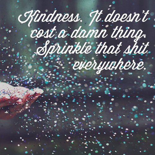 KhCreations's tweet photo. One small act of kindness can change someone's entire day! #RandomActsofKindness Day! #ChangetheWorld https://t.co/py59c4Z1MY