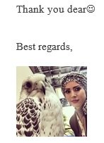 gwynethgoop's tweet photo. Email from client. #SignatureGoals https://t.co/YzVhXxx7Lj