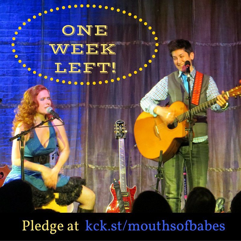 girlyman's tweet photo. ONE WEEK LEFT to back Ty's new full-length album with @Mouths_Babes on #kickstarter!  https://t.co/yug9Thy3w9 https://t.co/kTAy5FGDlW