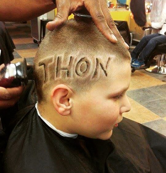 fourdiamonds's tweet image. We think Four Diamonds sibling Ethan, age 8, is officially ready for THON Weekend. #FTK #CancerCannot