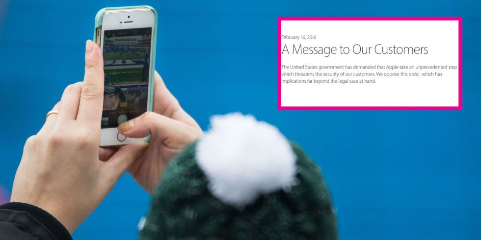 Cosmopolitan's tweet photo. Apple Just Made a Powerful Statement in Defense of Your Cyber Security https://t.co/wM1qA4ya9K https://t.co/OjIpdSTKFB