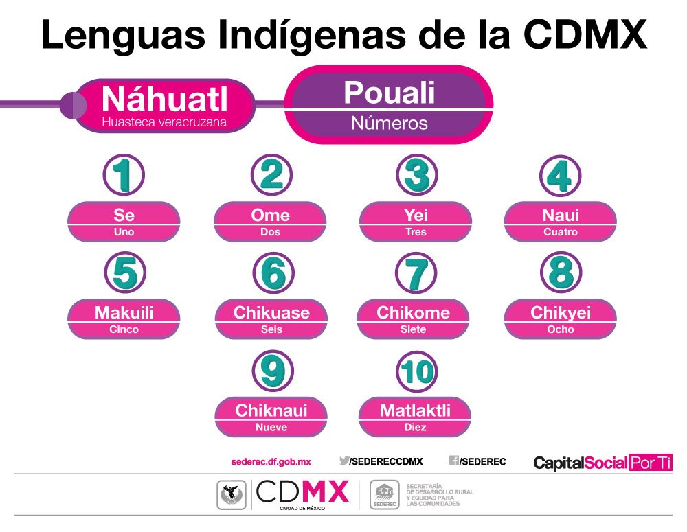 SEPICDMX's tweet photo. Náhuatl y mixteco, principales lenguas indígenas que se hablan en la #CDMX. Conoce más en https://t.co/trksc0axuB https://t.co/REbA049TJY