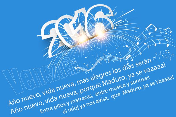 Sol651's tweet photo. ♩Venezuela baila ♪
♫ ♬ Entre pitos y matracas
entre musica y sonrisas
el reloj ya nos avisa
Q Maduro ya se Vaaa! ♪ ♫ https://t.co/uVyaRaPWiM