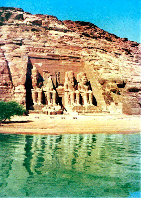 egyptomina's tweet photo. The Great Abu #Simbel Temple Back to King #Ramsess ll with a Fantastic #Scene https://t.co/2stmGOPLwz