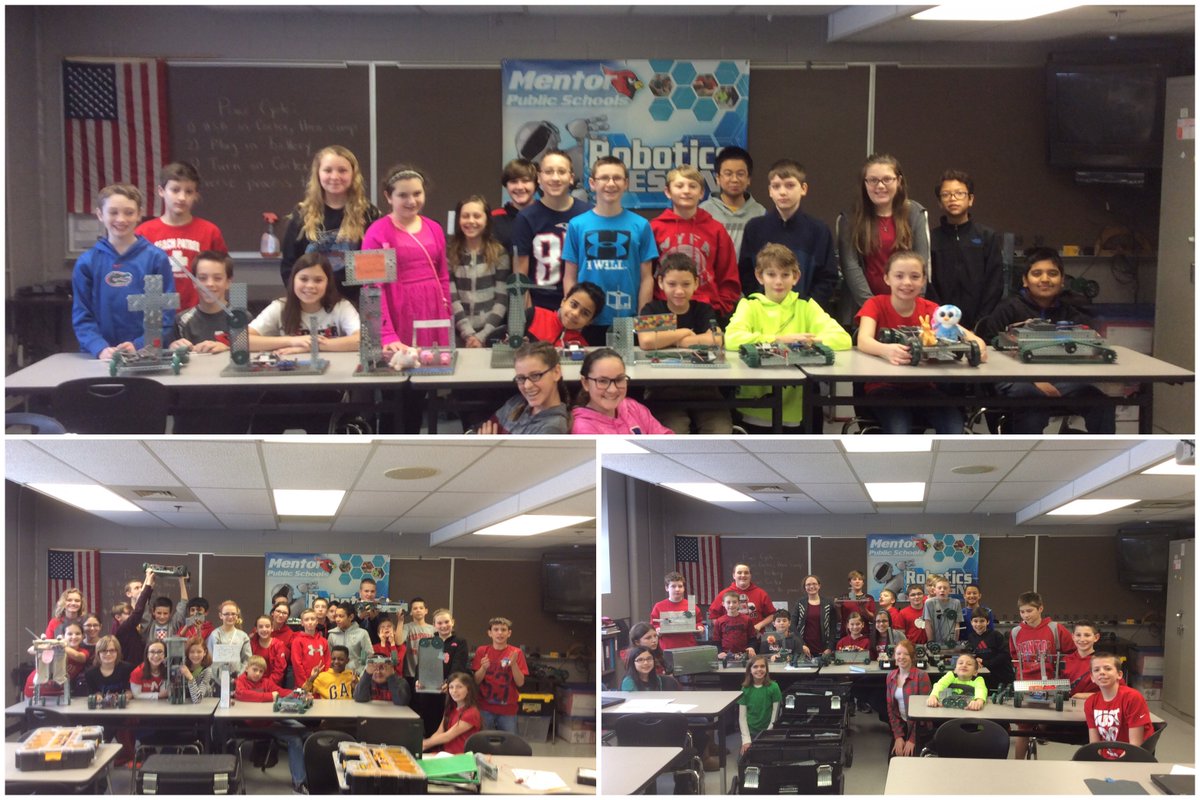 trosementor's tweet photo. Robotics choice project! Great job teams.
#pltw #onceacard https://t.co/80jyGYFADA