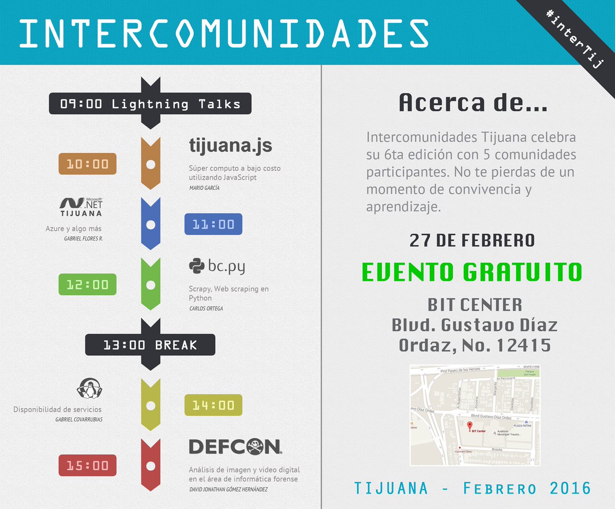 tijuanaNET's tweet photo. Participa en el #intertij el sábado 27 desde las 9AM  https://t.co/3Iww8JwIqE https://t.co/Hmq9x4KNde