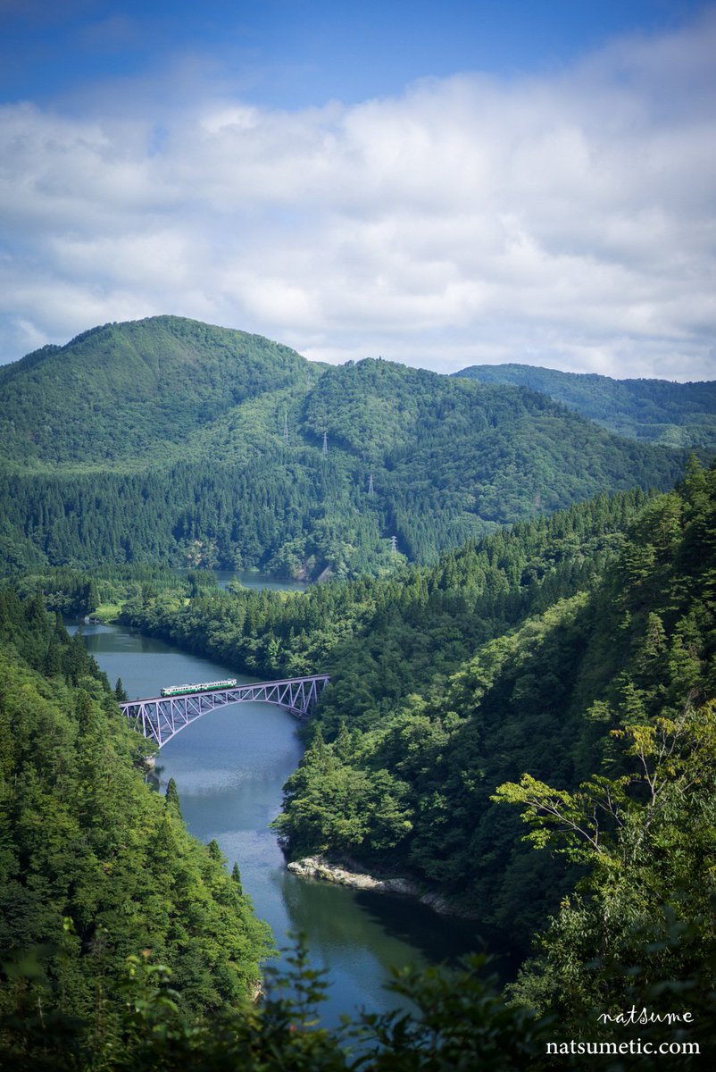 Natsume フォトグラファー Four Seasons Express 四季を駆ける鉄道 会いに行ける古き良き日本の風景 只見線 福島 会津 四季 春夏秋冬 空 Japan Fukushima Tadami Sony s r2 T Co 54pefud9vz