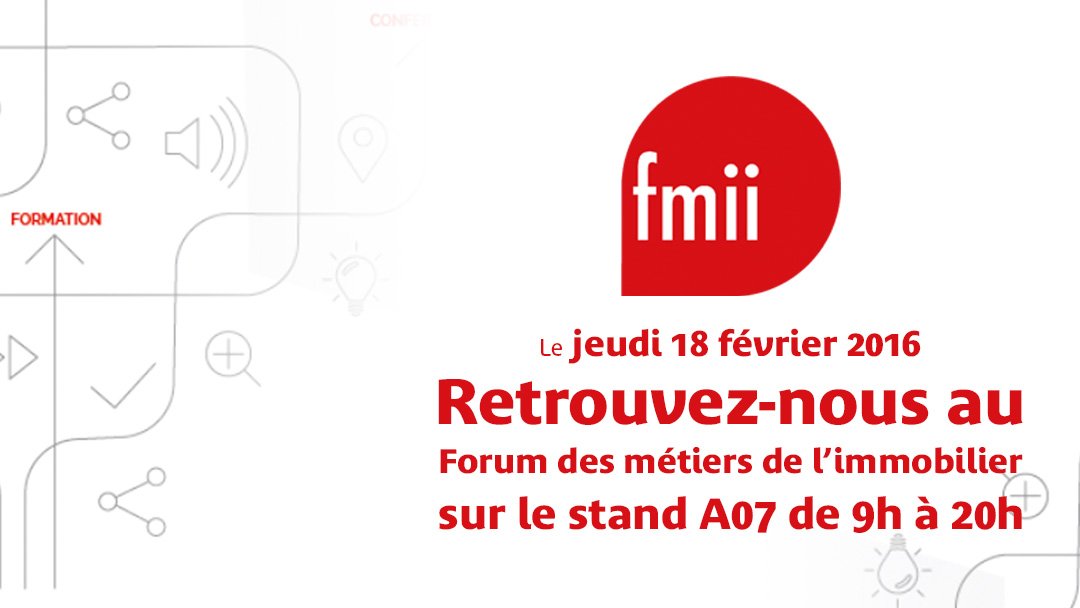 CITYAimmobilier's tweet image. [#EMPLOI] Retrouvez-nous au 5e Forum des métiers de l'immobilier ce jeudi sur le stand A07. #job #FMII @businessimmo