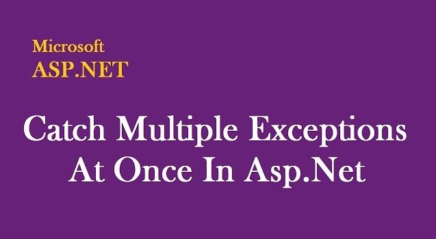 Getraju_s_nair's tweet image. Catch Multiple Exceptions At Once In C#
Link : technomark.in/Catch-Multiple…
Video : youtu.be/XELL5bdiLxk?li…