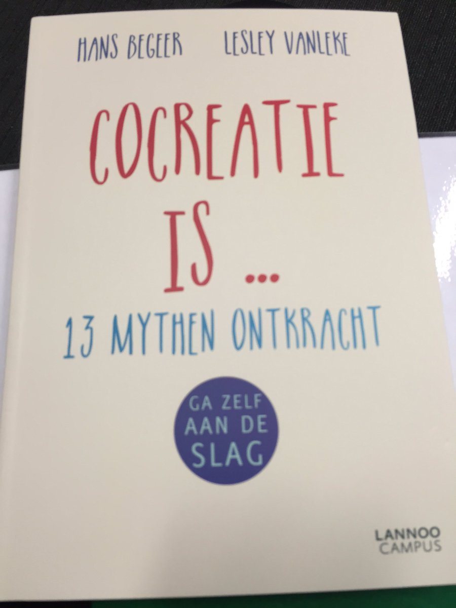 Mensen verleiden om aan #cocreatie te doen - @AntwMgtSchool -zalige interactieve Workshop <a href="/LesleyVanleke/">@LesleyVanleke</a> #hansbegeer