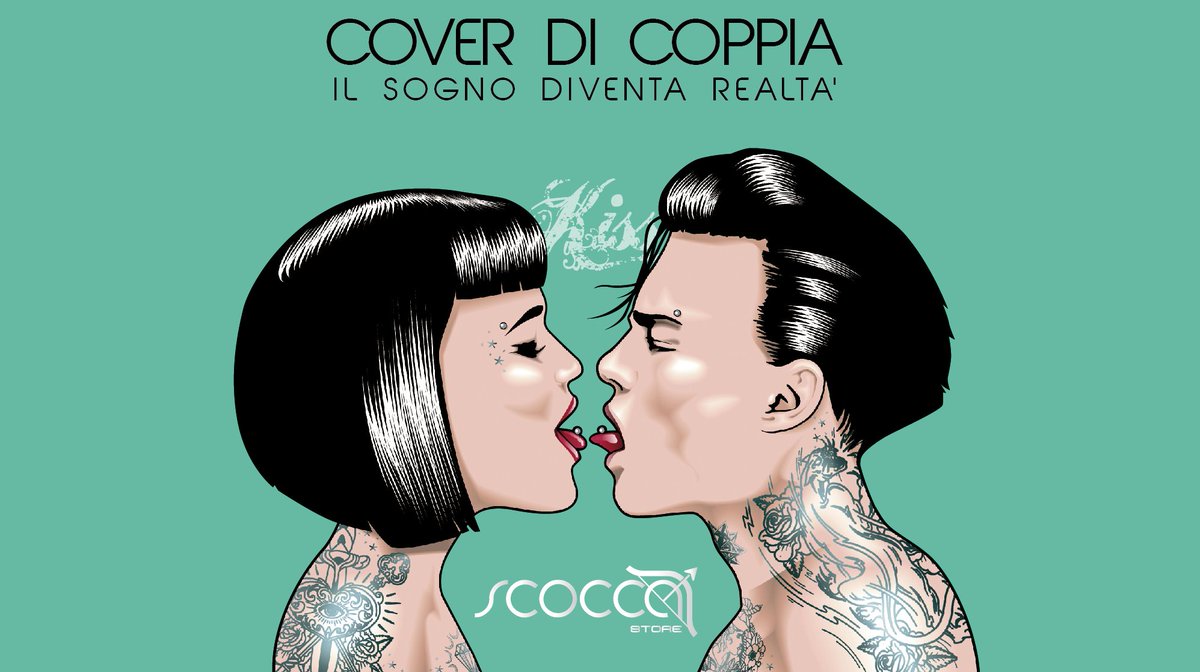ScoccaStore's tweet image. cover di coppia... il sogno diventa realtà