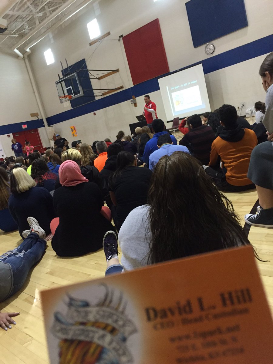 DCHS T.A.L.C (@dchs_talc) on Twitter photo Thank you to David Hill for coming to talk to us about #1spark 
We challenge you to one act of kindness a week! Thank you to David Hill for coming to talk to us about #1spark 
We challenge you to one act of kindness a week!