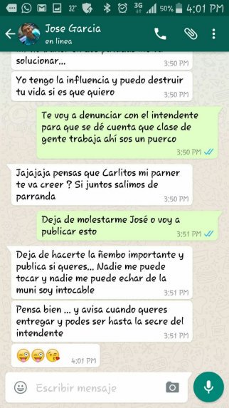ABCDigital's tweet photo. Luque: Del acoso en WhatsApp al "freezer". 
https://t.co/aW4E7pwORh https://t.co/18Wh7EYJnK