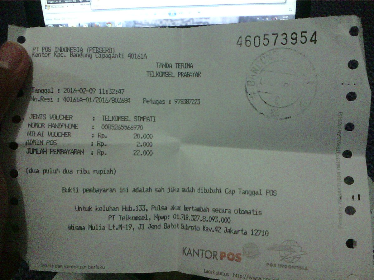 retnoRTW's tweet photo. Bukti transaksi pembayaran pos pay
@Play99ers  #99ersposnontonbarengraisa https://t.co/0qL35LdYeQ