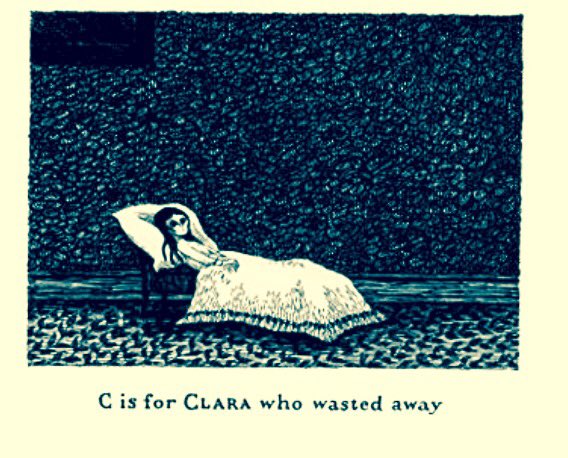 #EdwardGorey #GashlycrumbTinies A-C