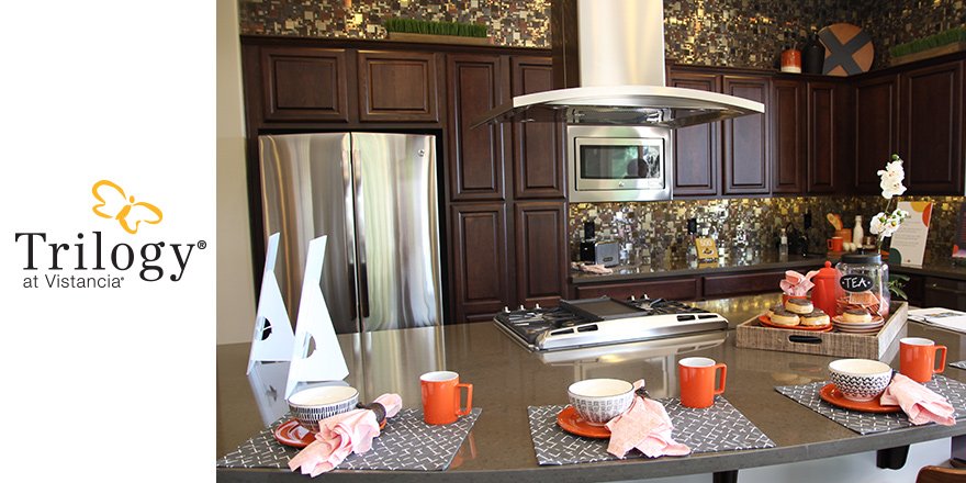 We love this kitchen! It's easy to see why our members fall in love at first home sight! #trilogylovestory