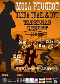 Yo estoy reparado para cruzar la linea de meta ¿Quién será el primero en la llegada? III Ultra trail Tabernas Desert