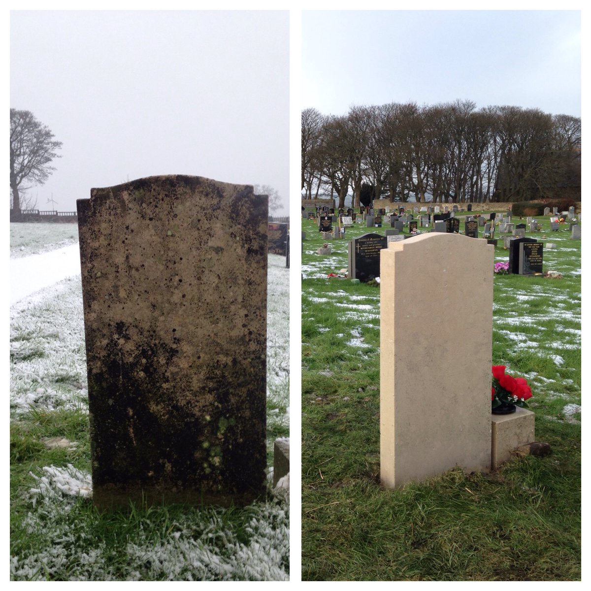ChadwicksDurham's tweet photo. Stone restored by us :) https://t.co/49Yu5I3IVE