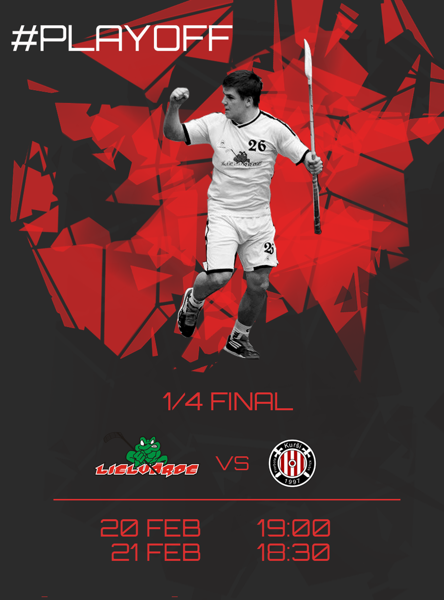FBKLielvarde's tweet photo. 1/4 FINĀLS | vs @FKKursi | Lielvārdes sporta centrs
Sestdien, 20.02 | 19:00
Svētdien, 21.02 | 18:30
#CeļšUzArēnu https://t.co/9jLNU95YFp