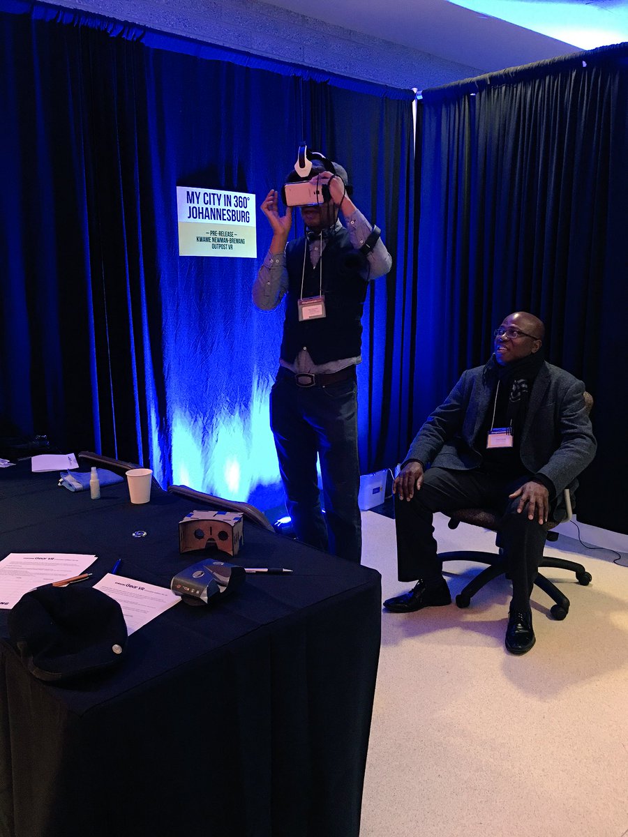 JanPint's tweet photo. Everyone should check out #MyCityIn360Johannesburg #ChangSchoolTalks #KwameNewmanBremang #OutpostVR @oneil_oneil https://t.co/XDbGnyztA8