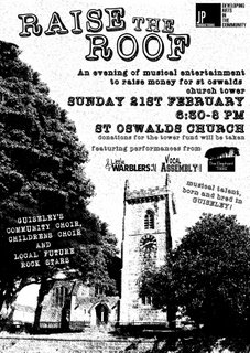 StOswalds1909's tweet photo. Community Choirs &amp; @theeletrees  at "Raise the Roof" Concert  Sunday at 6.30pm #TowerFund https://t.co/HKyhh8Esxq https://t.co/AVNMMLzAjF