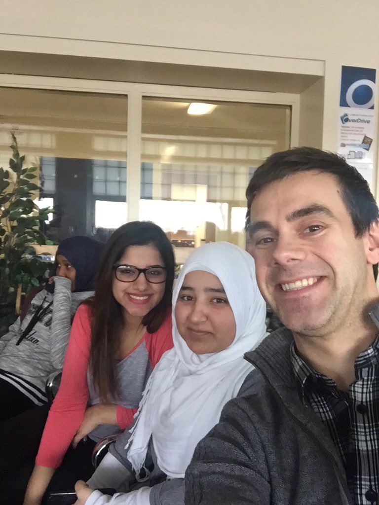 QEConnect's tweet photo. Hello from QEHS in Edmonton, Ab! @globlencounters https://t.co/WYFToGZD1O