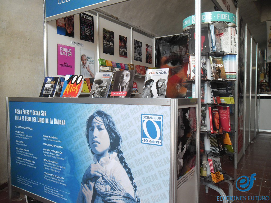 EditorialUCI's tweet photo. Destacamos la interesante propuesta de #OCEANPress y #OCEANSur en #FILCuba2016 https://t.co/BRlYdpHkDo