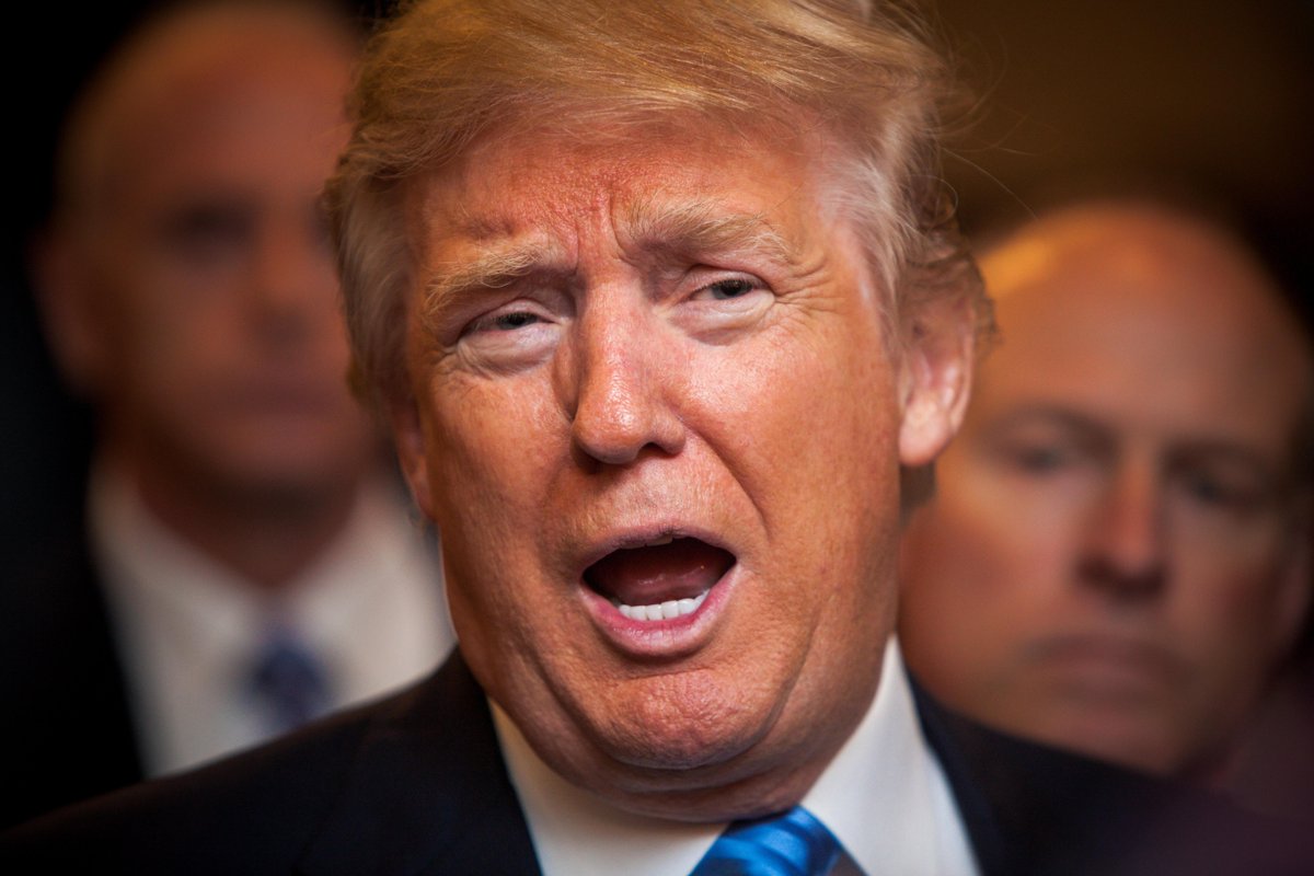 CNET's tweet photo. Donald Trump on Apple: 'Who do they think they are?' https://t.co/ceQHCIqXwX https://t.co/DoKFtmsFkn