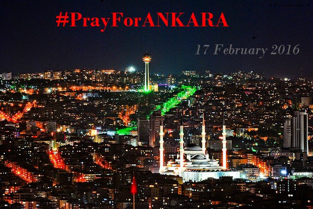 Le terrorisme n'a ni visage, ni identité, ni patrie, ni frontières ! #PrayForAnkara #BenTürkiyeyim #Ankara