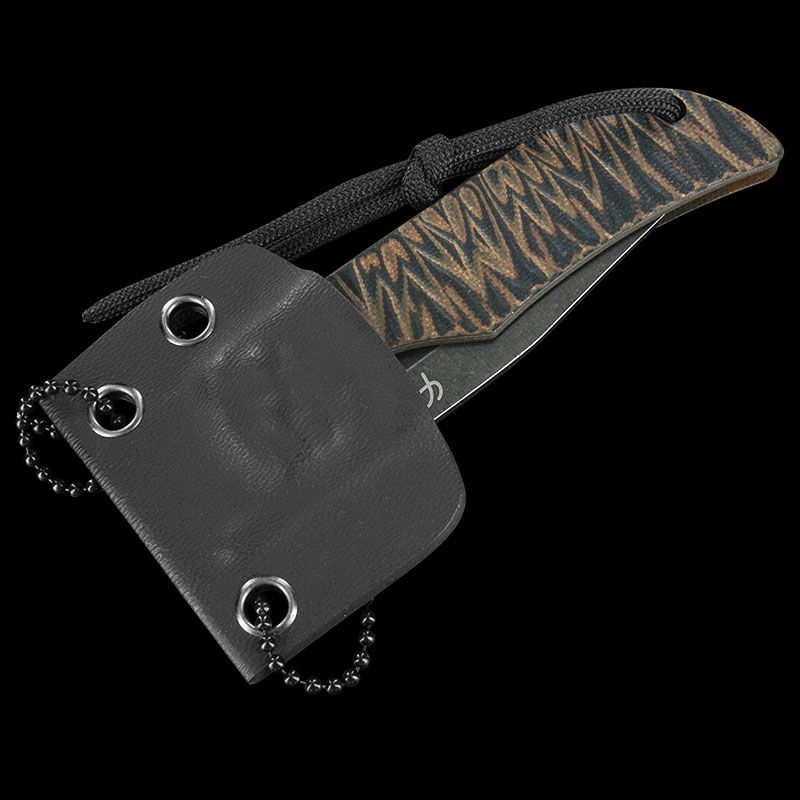 HeinnieHaynes's tweet photo. NEW COLOUR: Fred Perrin Neck Knife Folder > https://t.co/lwRIXuX1OR #neckknife #frictionfolder #ukfriendly #ukedc https://t.co/xVLMLtPmxg