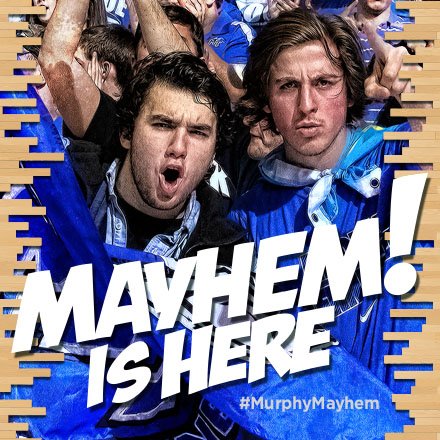 srcreate's tweet photo. Tickets. Get yours for the Feb. 21 game vs. UAB at https://t.co/s4SqHs27Xy. #MurphyMayhem #WeNeedYou https://t.co/DUYddydd9P