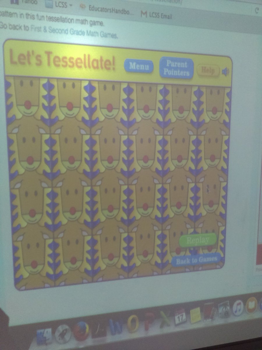 LCCA302Graphics's tweet photo. Mrs. Donnell's class created tessellations today on the whiteboard! They had so much fun :0) #LCSSDLD16 #WPE #TEAM https://t.co/qlgDxKj6hx