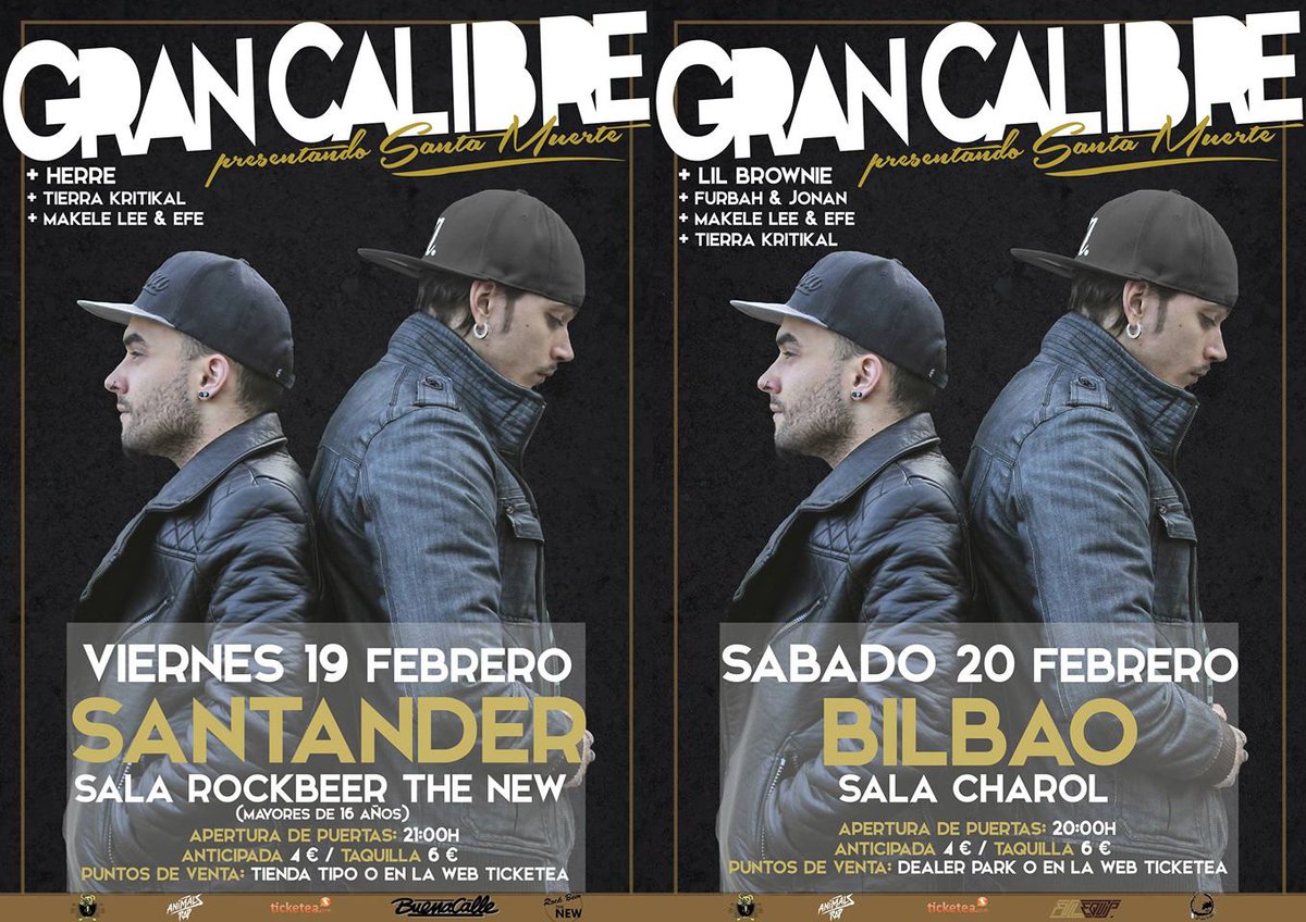 Unruly_Youth's tweet photo. Próximo destino: #Santander y #Bilbao junto a @GranCalibrerap y @Lilbrownierap #dotheroad #santamuerte https://t.co/4FYS6y86Ca