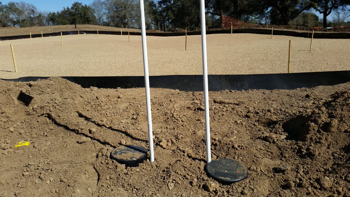 New Infinity heads in on a green, with dedicated green and surrounds. Quite the upgrade from the old 360° hydraulics