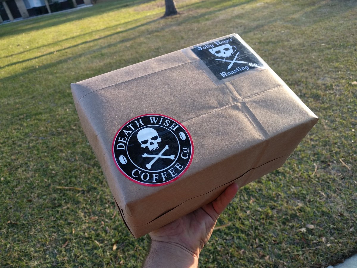 Shinigami9376's tweet photo. Sending legendary beans to the UK thanks to @jororoasting and @DeathWishCoffee - Fuck Tea, Drink Coffee #PrefMatters https://t.co/dAWBlds0eg
