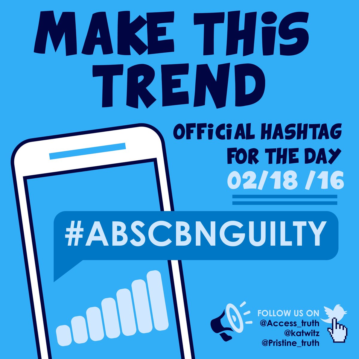 iaccessthetruth's tweet photo. #ABSCBNGUILTY https://t.co/slCQr0XHB4