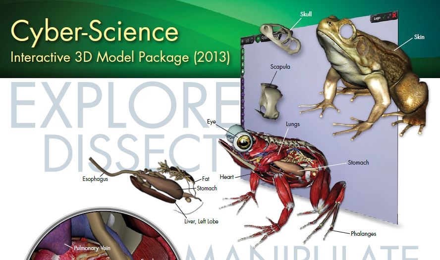 DianaRyanHill's tweet photo. Looking for a virtual dissection for #DLDay?  Check out Cyber Science in @SAFARIMontage! #jointhesafari https://t.co/8iArkachlp