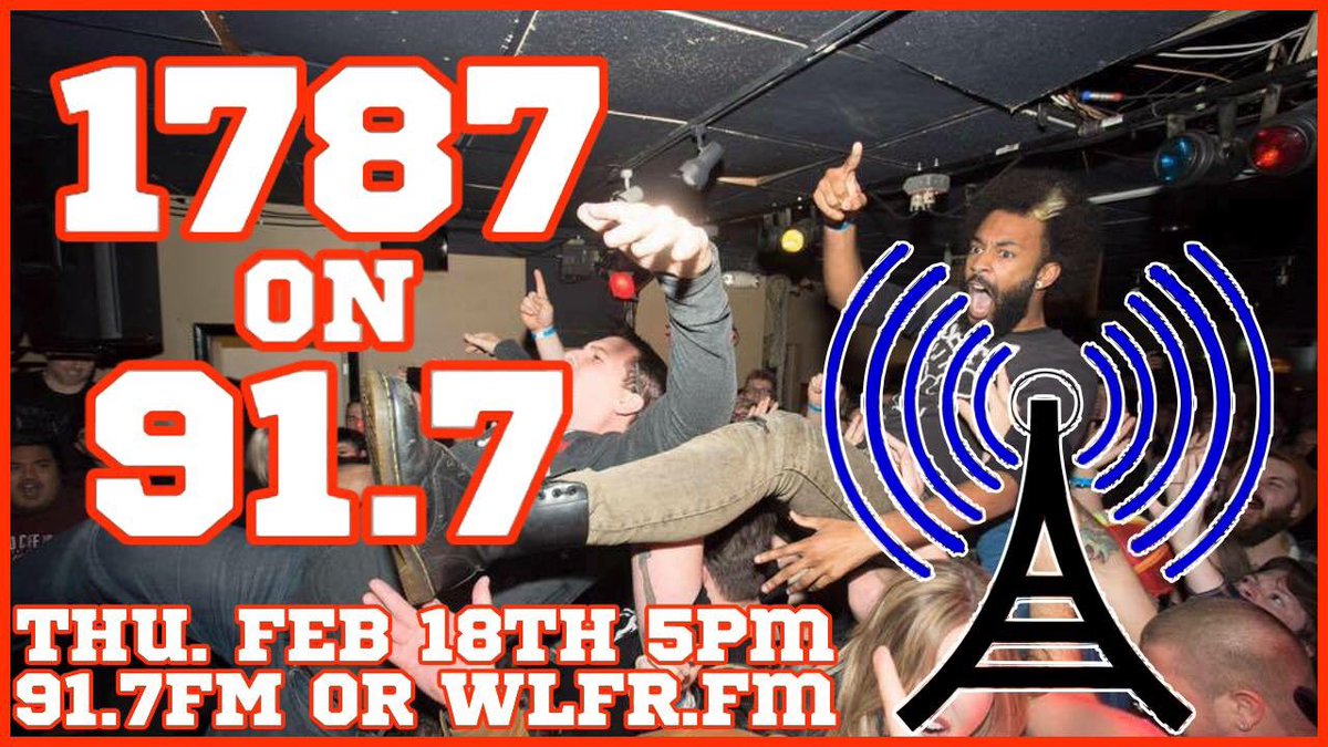 We're headed on <a href="/WLFR_917/">91.7 WLFR-FM</a> tomorrow at 5pm to talk about Friday's show at <a href="/DHTheater/">Dante Hall Theater</a> w/ <a href="/ChuckRagan/">Chuck Ragan</a> &amp; more!
WLFR.FM🌐