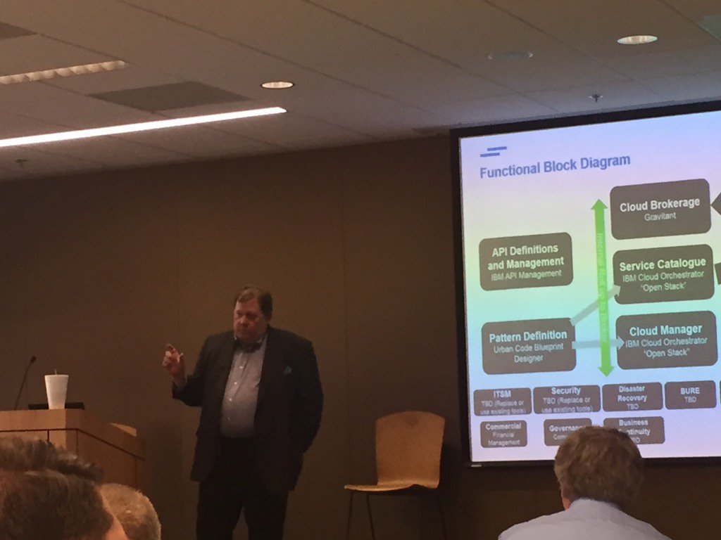 Joeseeps's tweet photo. Getting our "Cloud" on with Bill Trapp. #FastStartIBM2016 #TheTrappster https://t.co/ZieIVTTTnm
