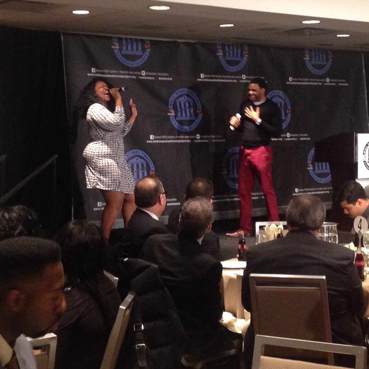 RevJJackson's tweet photo. The #WSPES2016 @blackenterprise luncheon:  a selection from the Broadway musical, #TheColorPurple. #NoTalentDeficit. https://t.co/VamNR0piz2