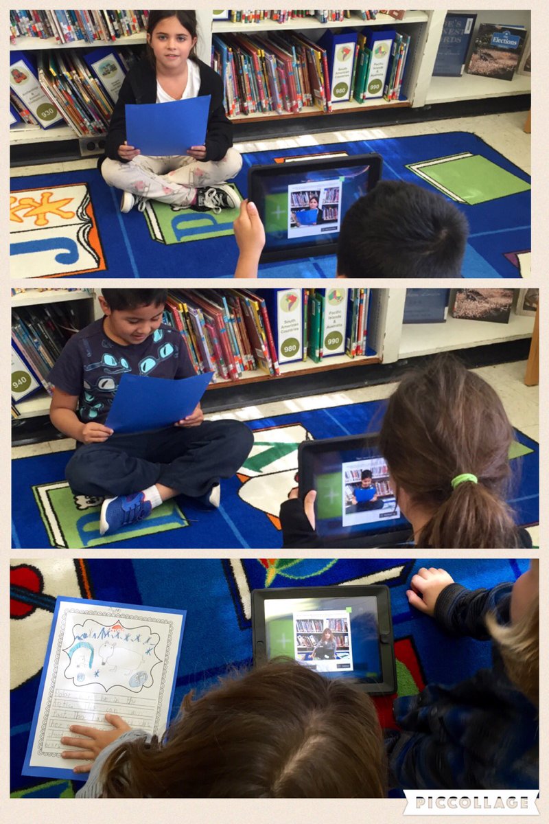 WBS 1st graders use @FlipGrid to present arctic animal facts #NHCSchat #NCDLDay #DLDay #wbeachschool