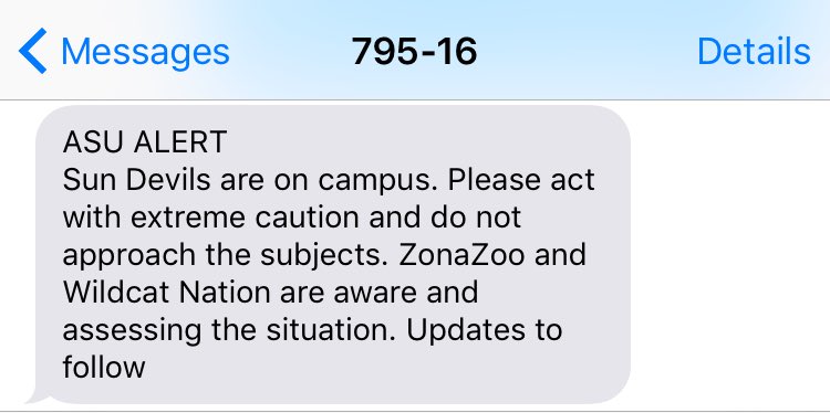 ZonaZooOfficial's tweet photo. UAlert Update: https://t.co/1PygzNcvTP