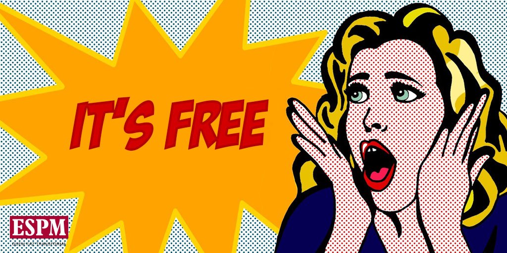 espmsul's tweet photo. SIM, É FREE! 😱
Você não vai perder o Arena Digital 2016 só por preguiça né? Inscreva-se! https://t.co/6fdLttugu9 https://t.co/fVPmLyHCs6