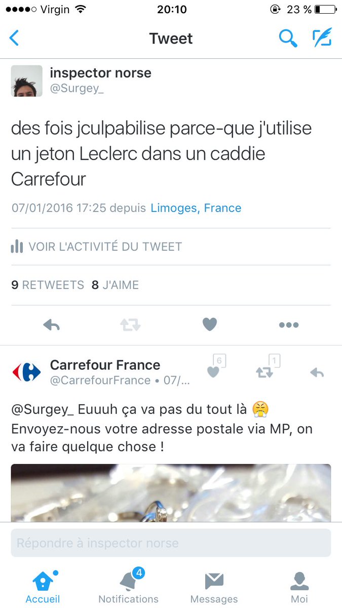 surgex_'s tweet photo. relationship goal💖👫 merci @CarrefourFrance https://t.co/UWEbMmOEru