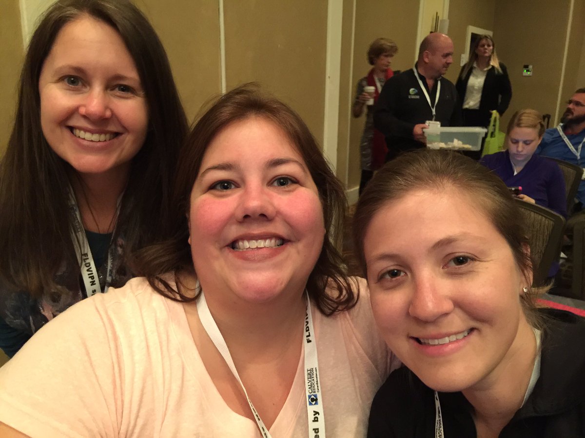 KFulenwider's tweet photo. Getting ready to hear @MawiAsgedom inspire us all!  #fldvipn16 with @ELA_MVP @April_Redford @GreencjGreen https://t.co/climE4Wm99
