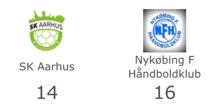 Udeholdet fra <a href="/nfh_nfh/">NFH</a> fører 16-14 over SK Århus