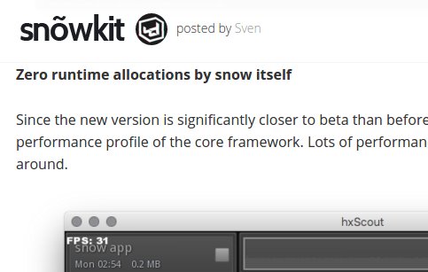 hxScout's tweet photo. Hooray for reducing allocations in the #Haxe world! https://t.co/602LEmRybA https://t.co/AaMvds0bqy https://t.co/mNu6AFTXiI