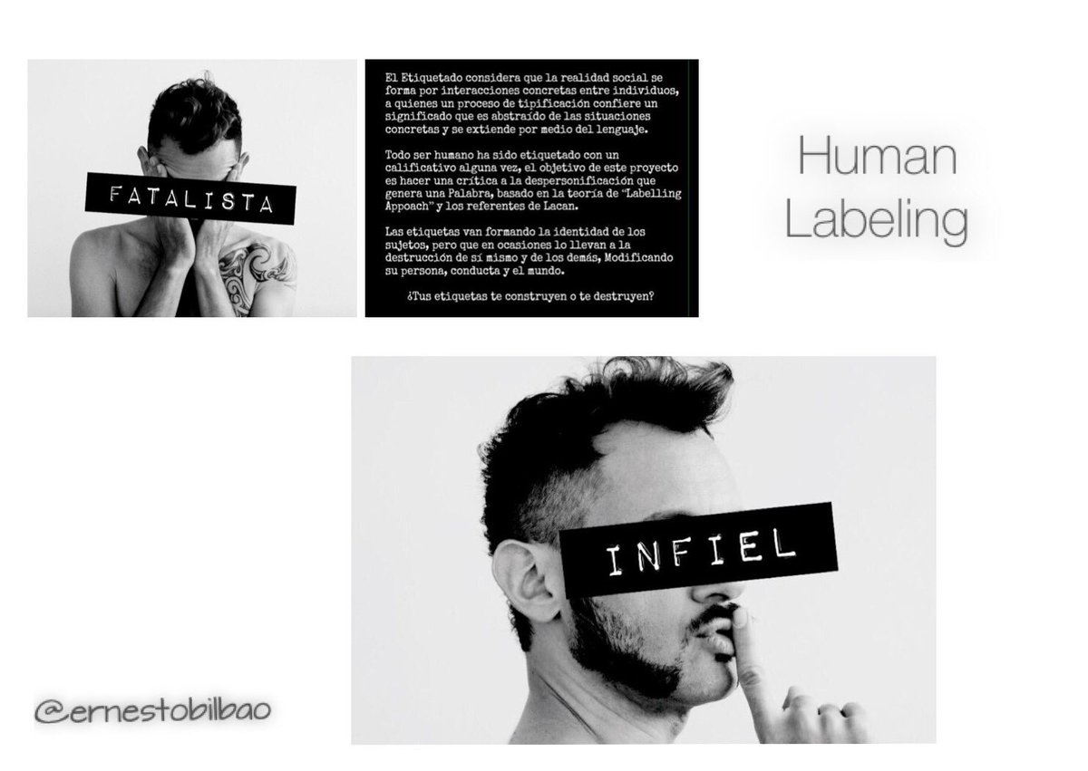 ernestobilbao's tweet photo. Colaboración para @HumanLabeling Photo: @ernestobilbao Modelo: @rffest #humanlabeling #etiquetahumana #humantag https://t.co/xeK9xgVMWq