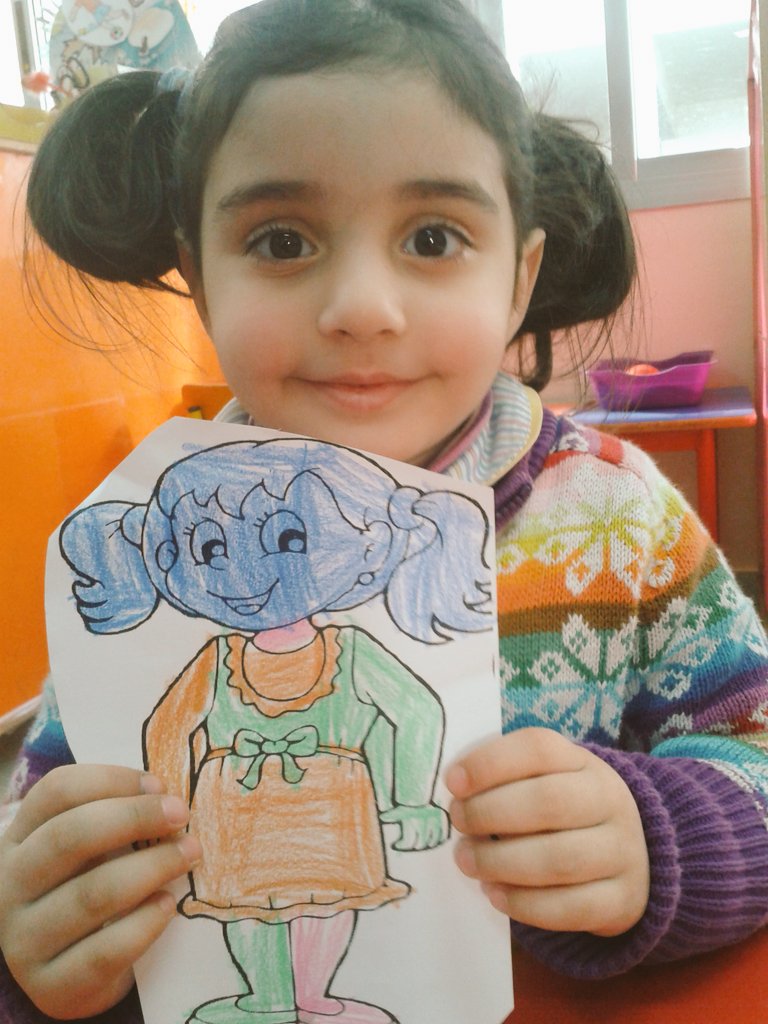 mimikayello's tweet photo. @DawhaHighSchool#KG1"C"learners #Performance task #Show and TellActivity#they are sharing and presenting their work🎆 https://t.co/uGEDEDV9xn