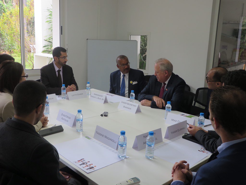 Secteur21's tweet photo. Great meeting today discussing major entrepreneurial issues with US Ambassador M. Bush &amp; the Ambassador M. Shannon https://t.co/gerIo29Ual